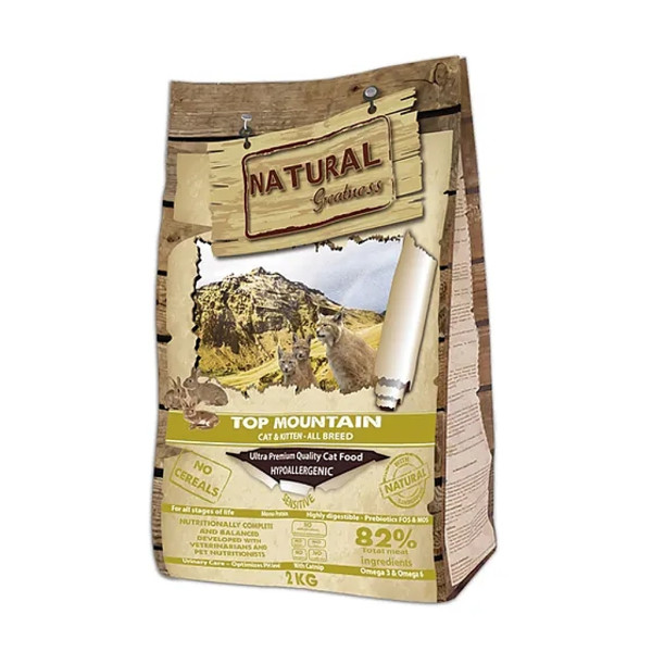 Natural Greatness Receta Top Mountain Cat 2 kg