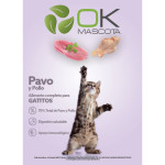 OK MASCOTA Gatitos con Pavo y Pollo 5 kg