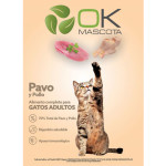 OK MASCOTA Gato Adulto con Pavo y Pollo 1,5 kg