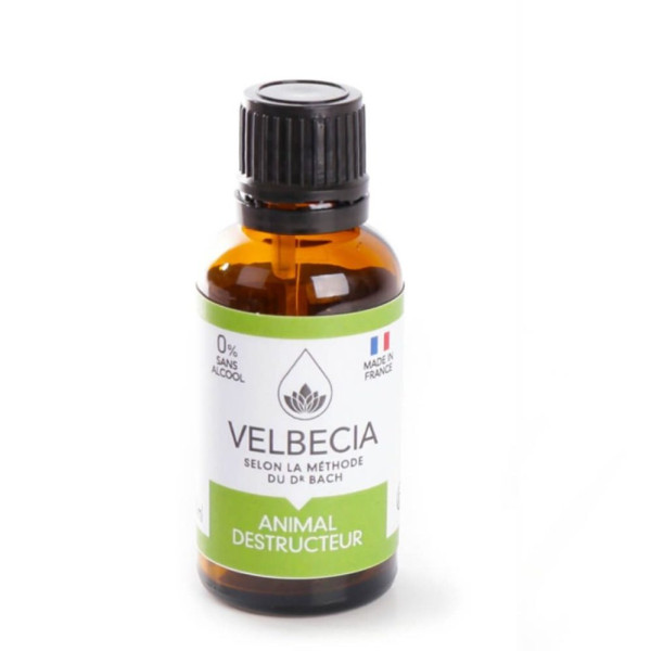 Velbecia Flores de Bach DESTRUCTOR para perros y gatos