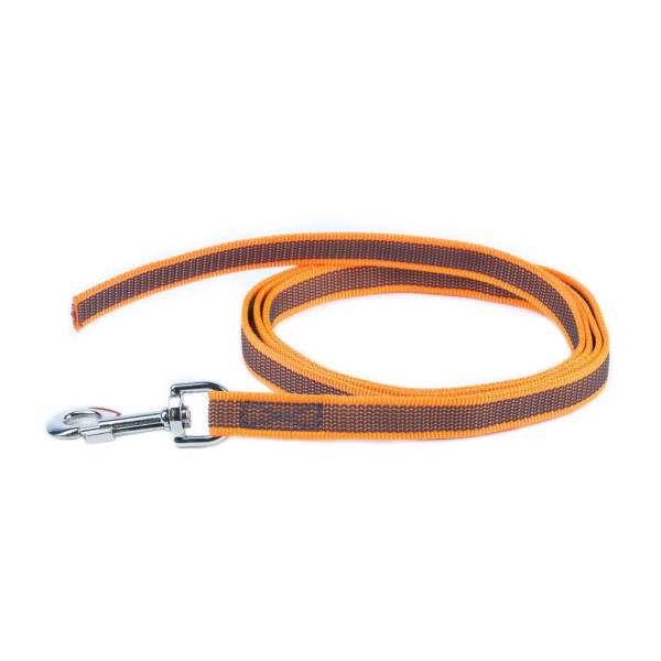 Correa engomada antideslizante Julius K-9 Naranja. 3 metros