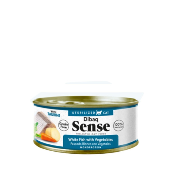 Dibaq Sense Cat Pescado blanco con Vegetales