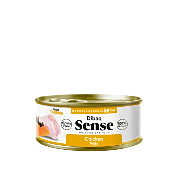 Dibaq Sense Cat Pollo con Papaya