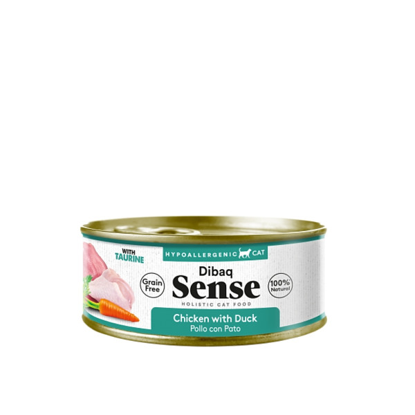 Dibaq Sense Cat Pollo & Pato con Zanahorias