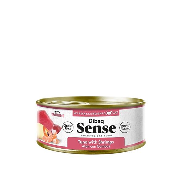 Dibaq Sense Cat Atún y Gambas con Patatas