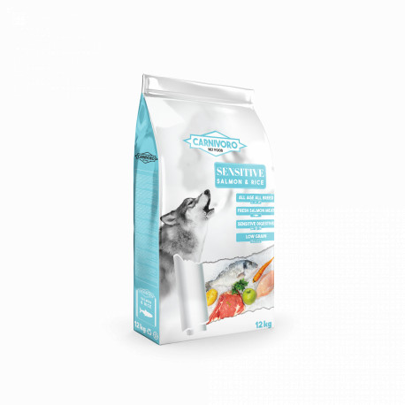 Carnivoro Sensitive Salmon Arroz 12kg