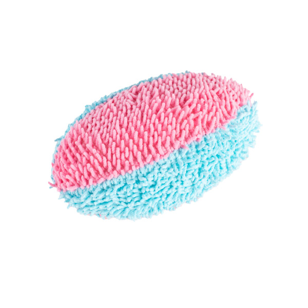 Juguete Flotante Wave Rugby Ball ROSA/AQUA de Freedog 18 x 10 x 10 cm