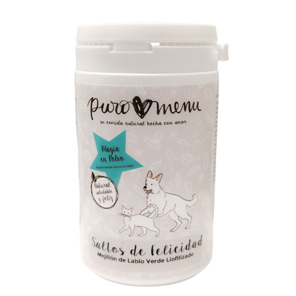 Puro Menu Saltos de Felicidad Mejillón Labio Verde 150 gr