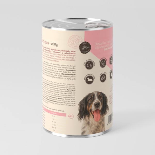 Natuka Lata de Pavo para perros 400gr