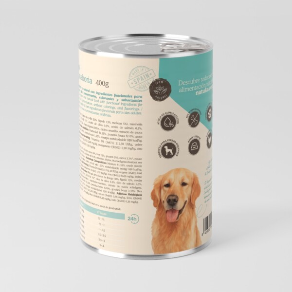 Natuka Lata de Pollo para perros 400gr