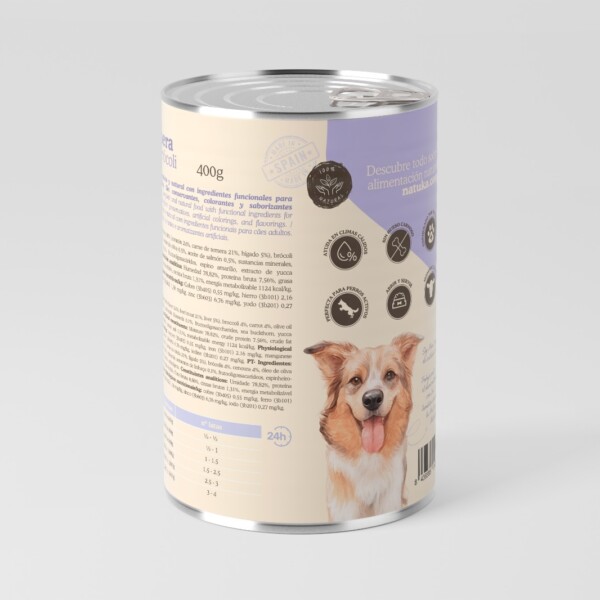 Natuka Lata de Ternera para perros 400gr