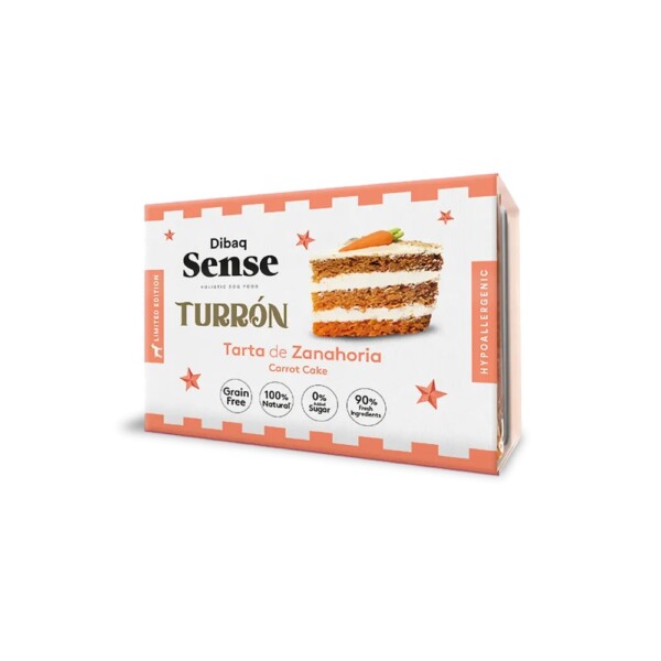 Turrón Tarta de Zanahoria Dibaq Sense