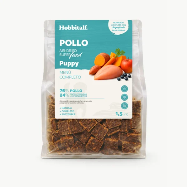 Ai Dried SUPERFOOD de Pollo para cachorros 1,5 kg