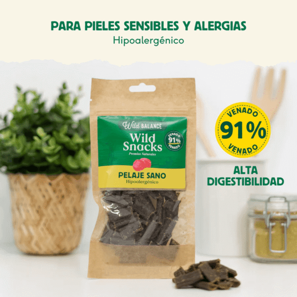 Wild Balance Snacks Pelaje Sano
