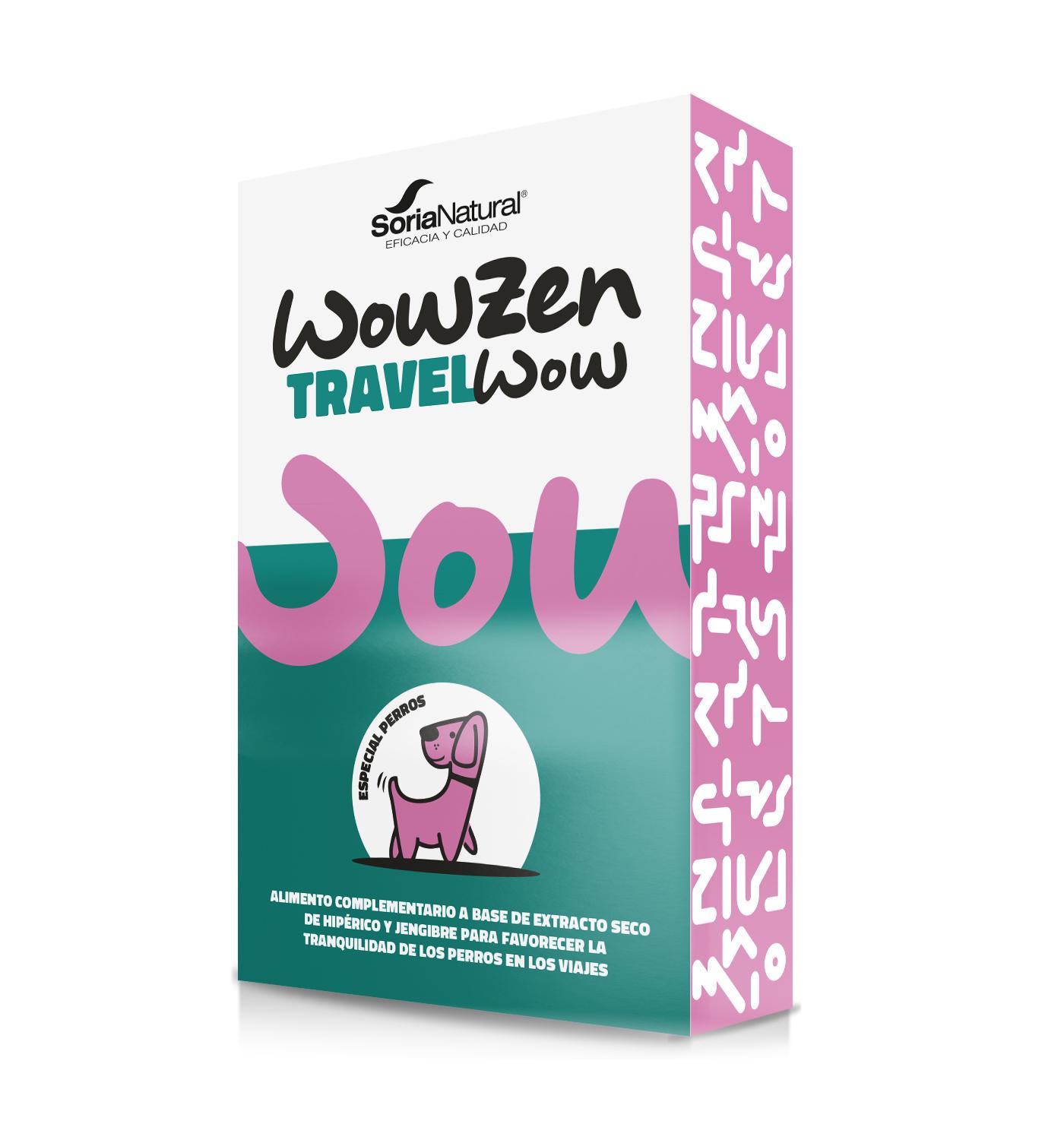 Travelwow Perros 850 mg 12 comprimidos. Soria Natural