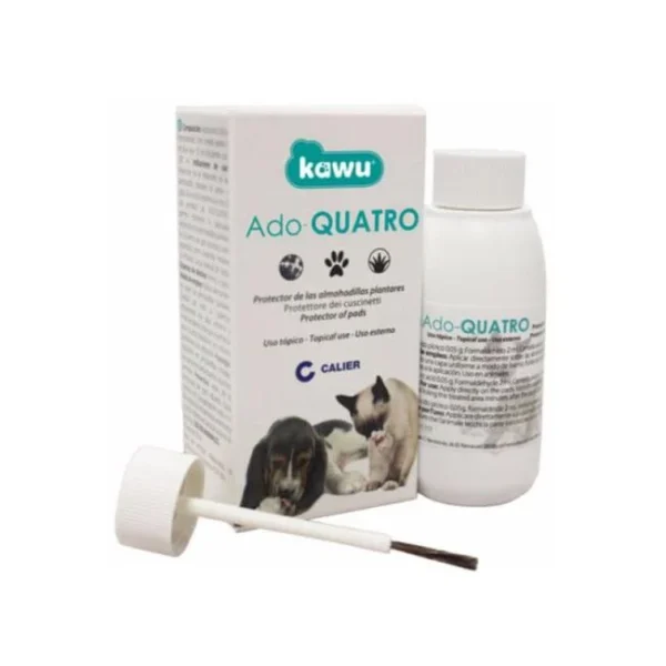 Ado QUATRO S Protector y Endurecedor de Almohadillas. Perros y Gatos