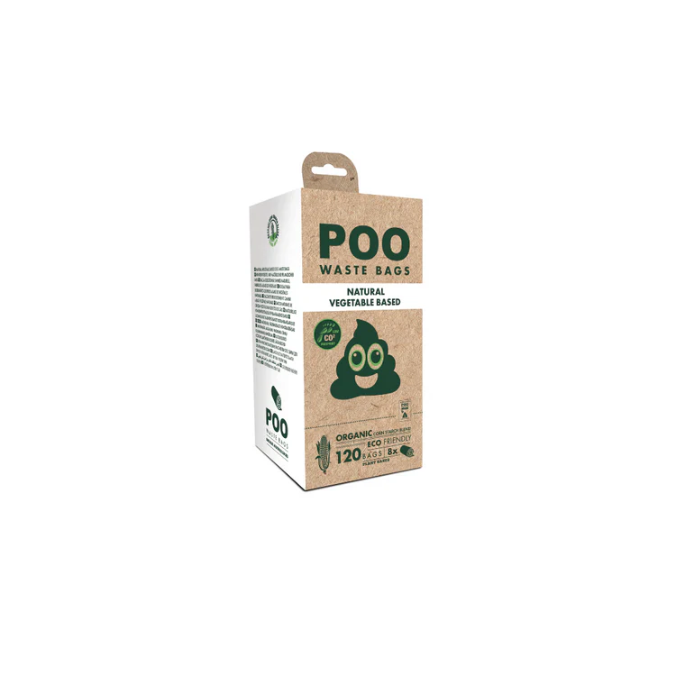 Poo Waste Bags. Bolsas para heces biodegradables de M-Pets