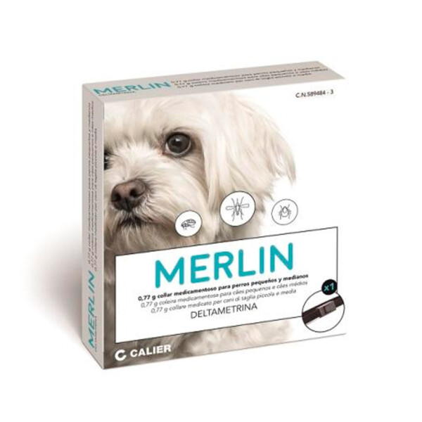 Collar antiparasitario Merlin 48 cm