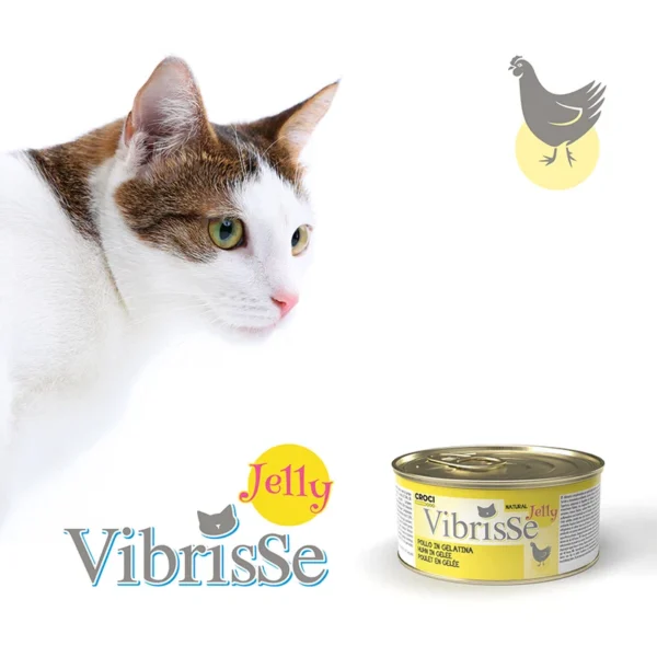 Vibrisse Jelly de Pollo 70 gr