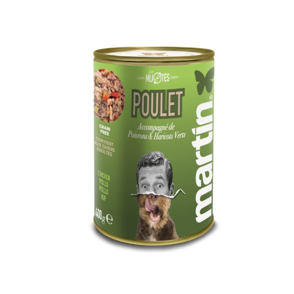 Lata de Estofado de Pollo para Perros Martin Sellier